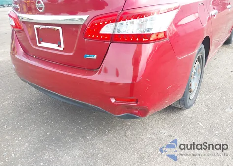 2013 Nissan Sentra S z USA, uszkodzony, nr VIN 3N1AB7AP3DL674030